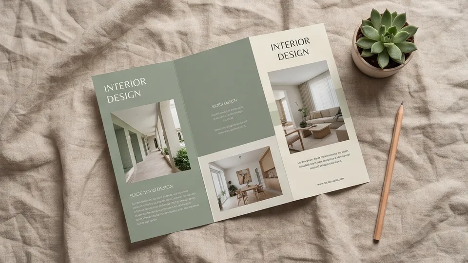 Brochure Mockup example