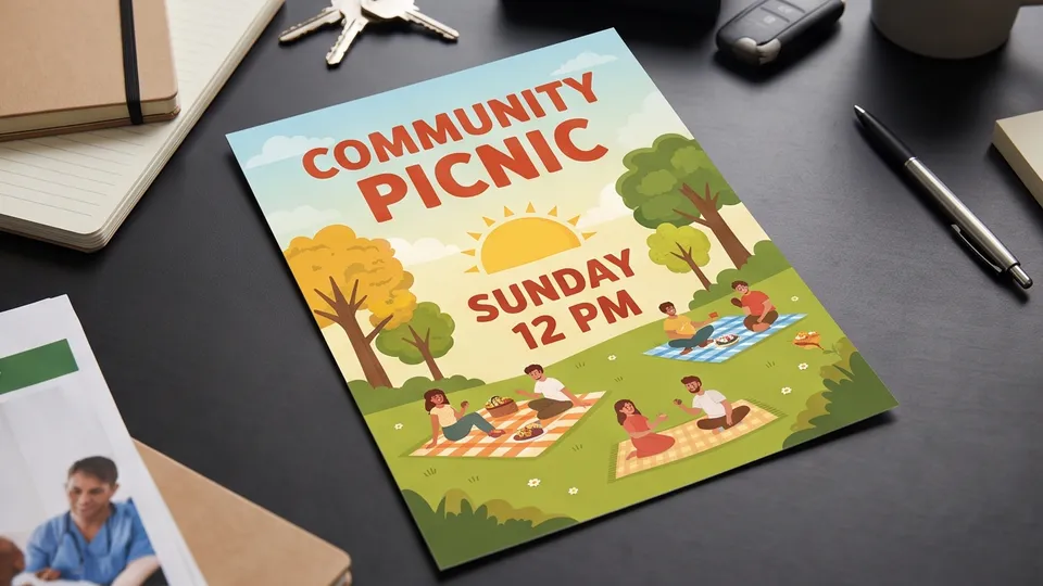 Church Flyer example