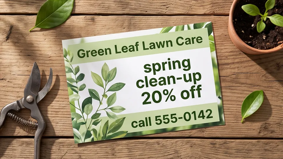 Direct Mail Postcard example