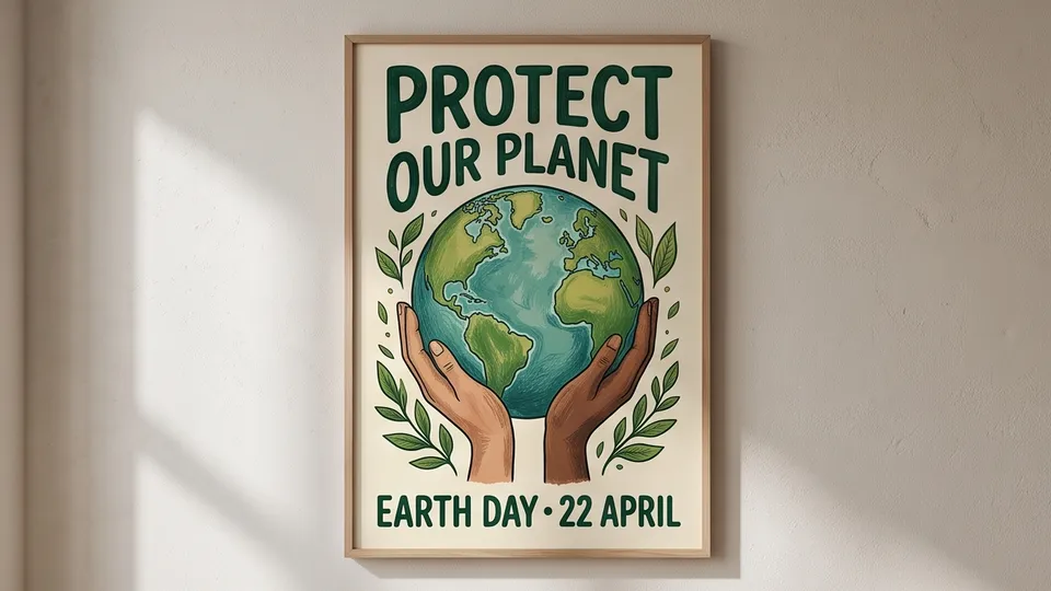 Earth Day Poster example