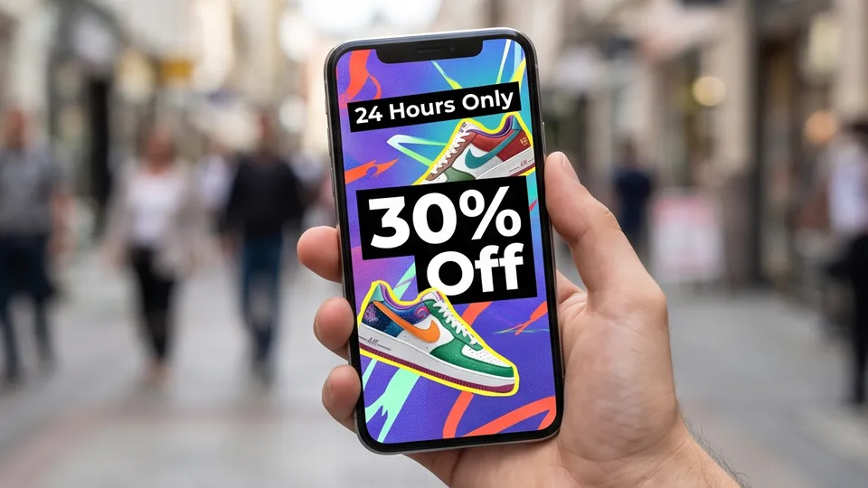 Facebook Story example