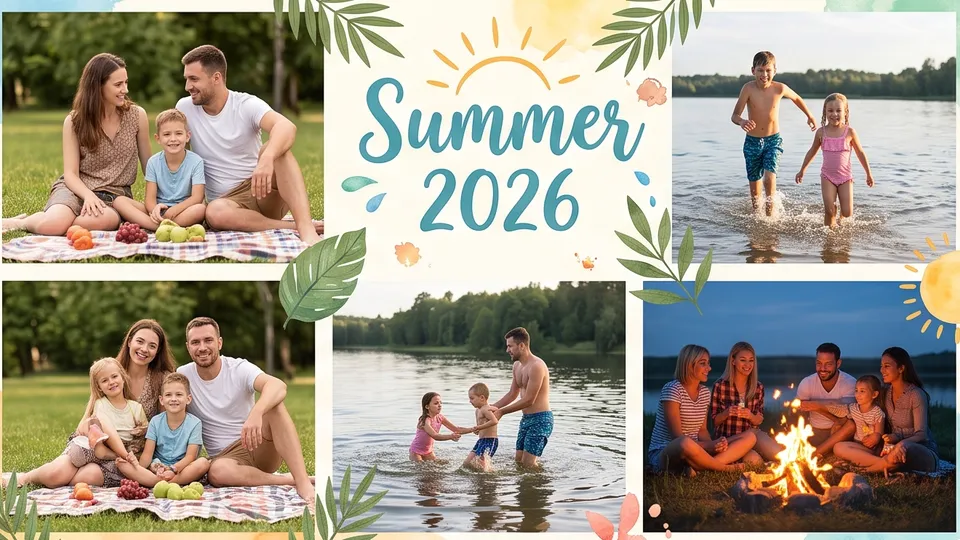 Family Photo Collage example