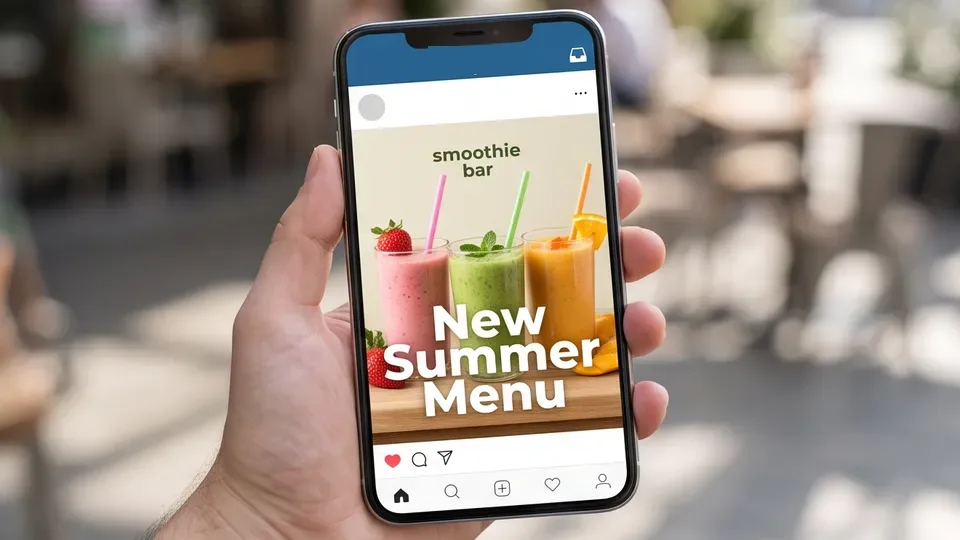 Instagram Post example