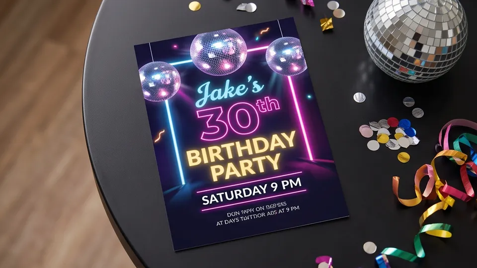 Party Invitation example