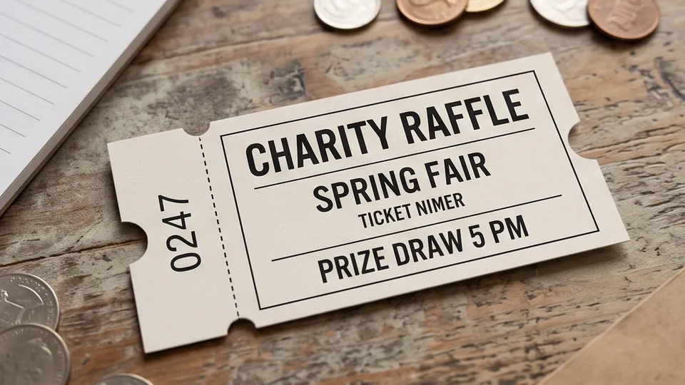 Raffle Ticket example
