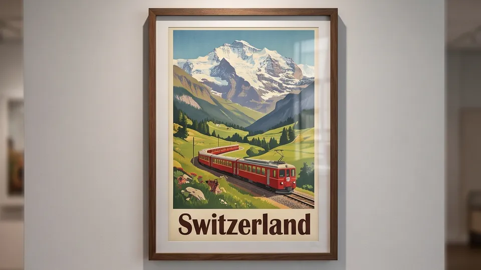 Travel Poster example