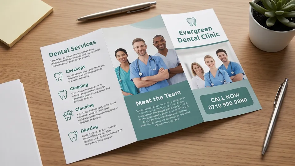 Tri-Fold Brochure example