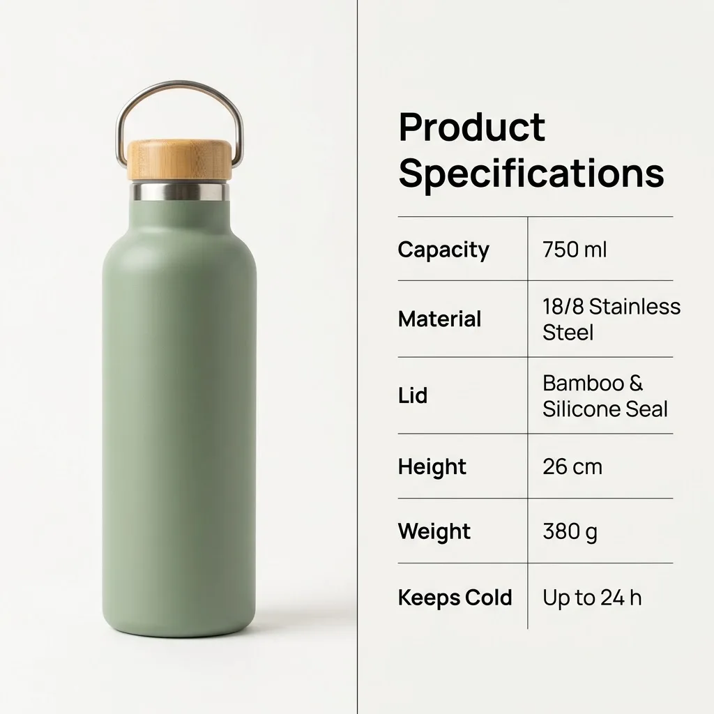 Specification Table style example