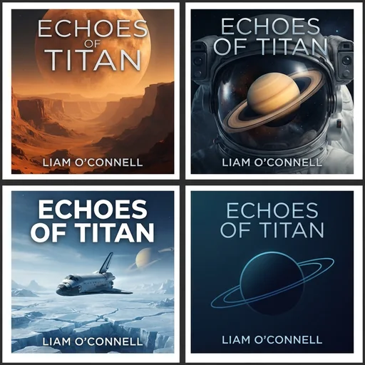 Four cover variations for the same science-fiction novel