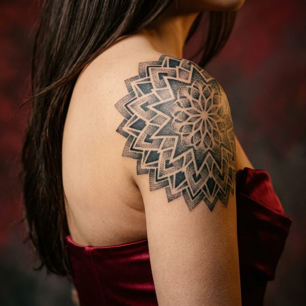 Blackwork style example