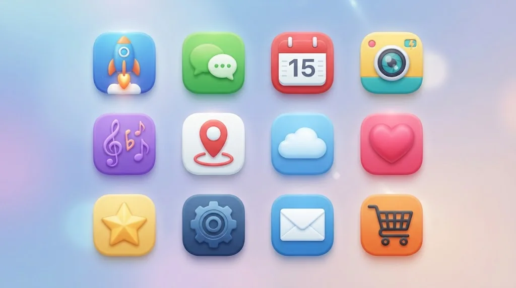 AI Icon Generator example