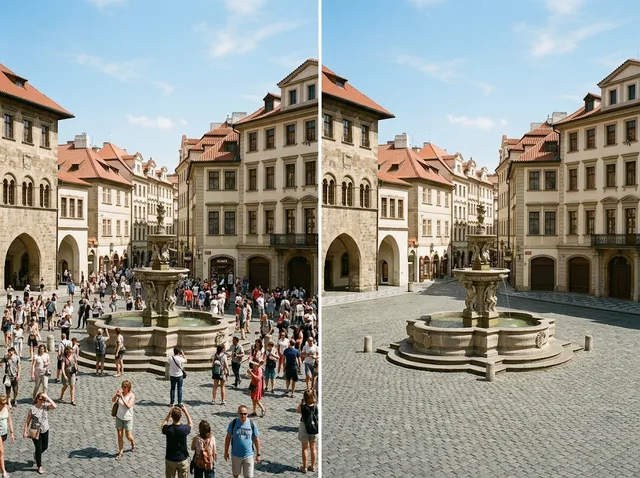 AI People Remover example