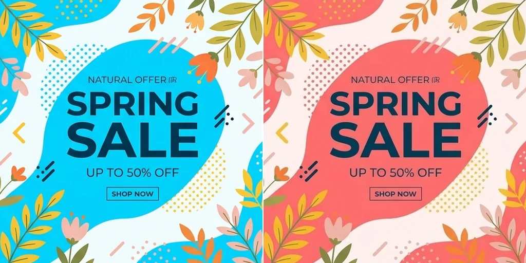 A social graphic with the accent colour changed
