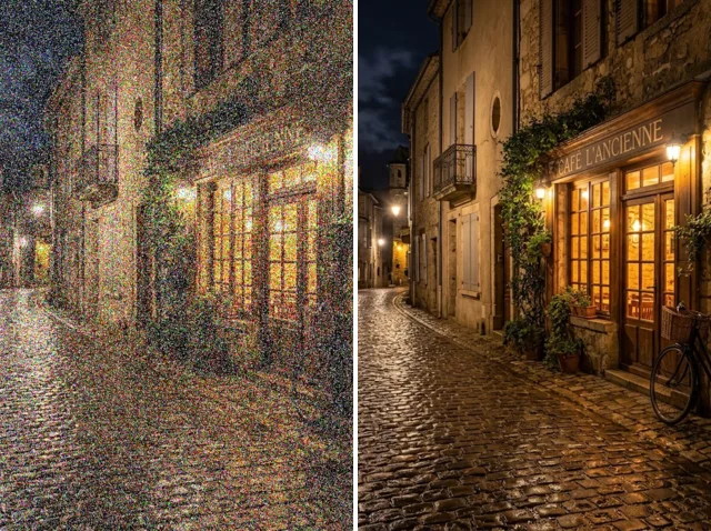 Denoise AI example