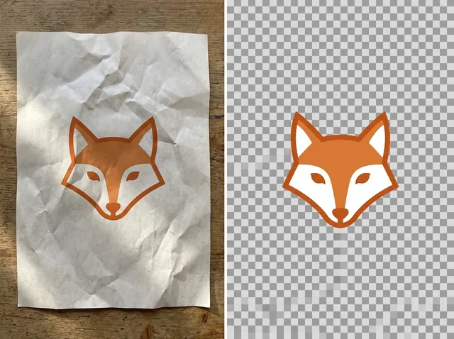 Logo Background Remover example