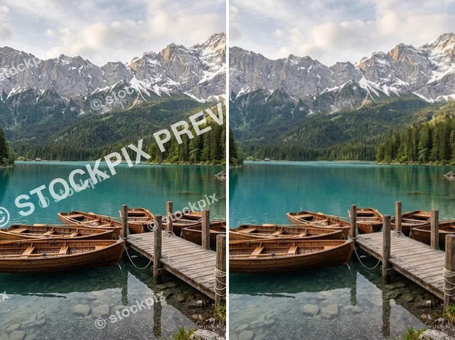 AI Watermark Remover example