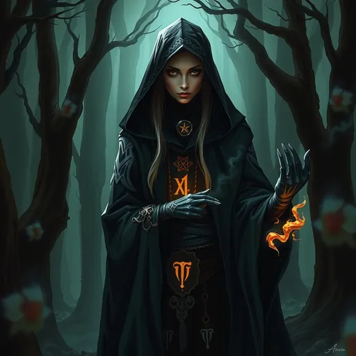 Dark Fantasy AI Art Generator example