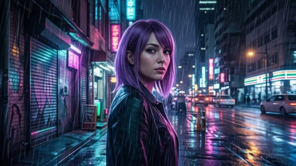 Cinematic Anime Video example