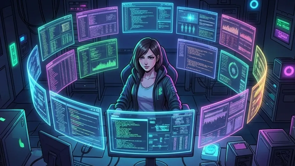 Cyberpunk Anime Video example
