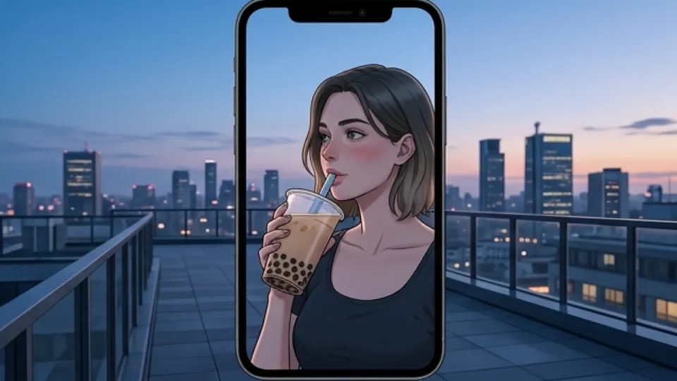 Instagram Anime Reels example