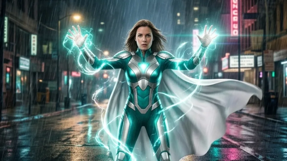 Superhero Video example