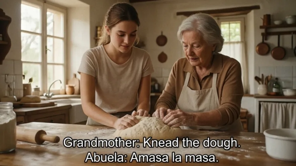Bilingual Story Video example