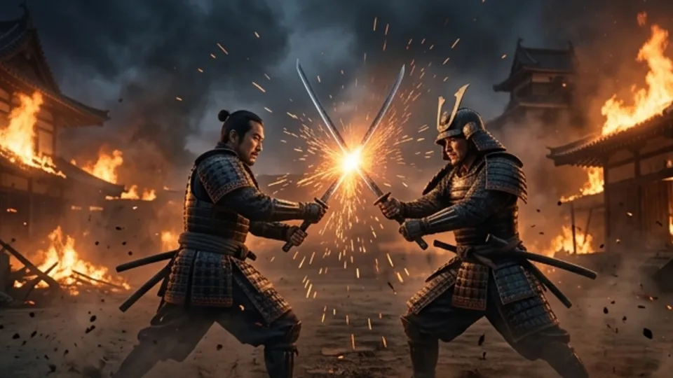 Game Character Combat Video example