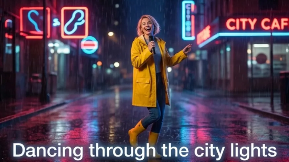 Karaoke Video example