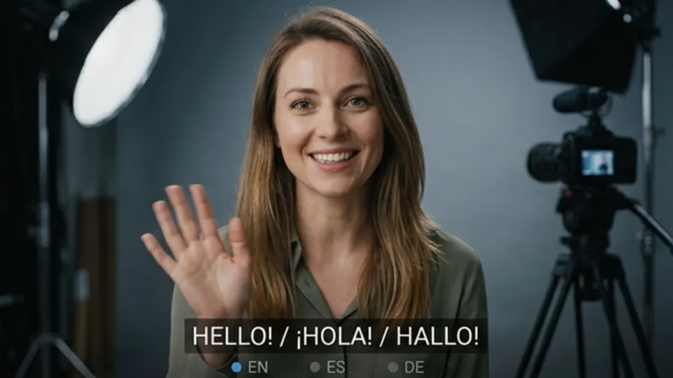 Multi Language Video example