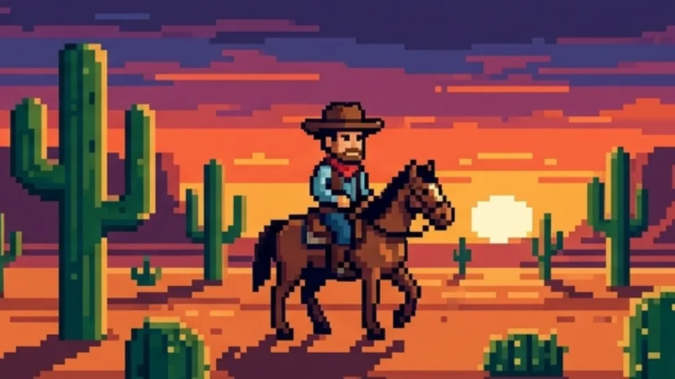 Pixel Art Story Video example
